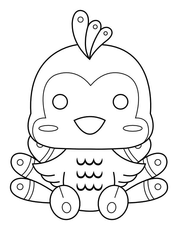 coloring pages peacock printable