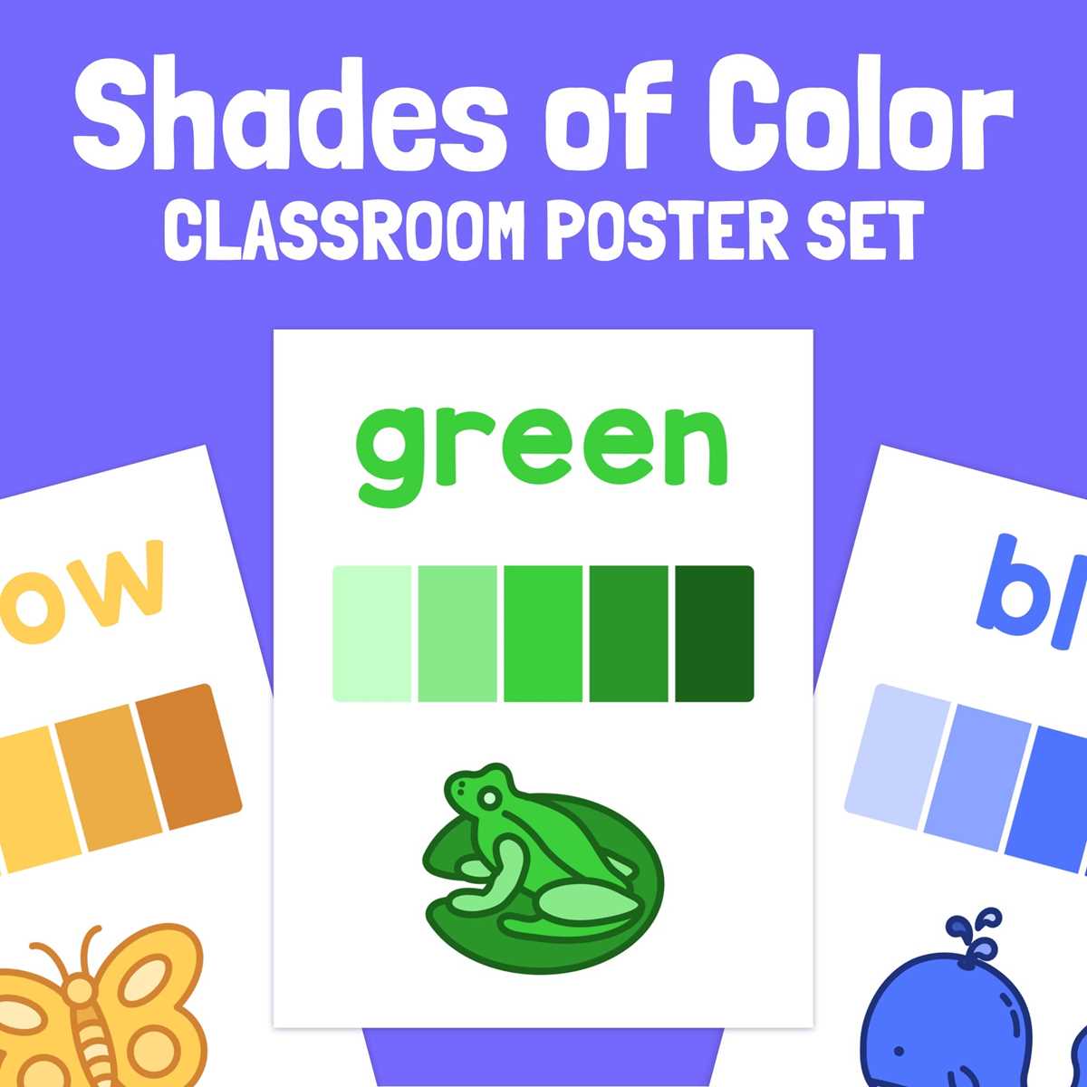 colors poster printable colors poster printable