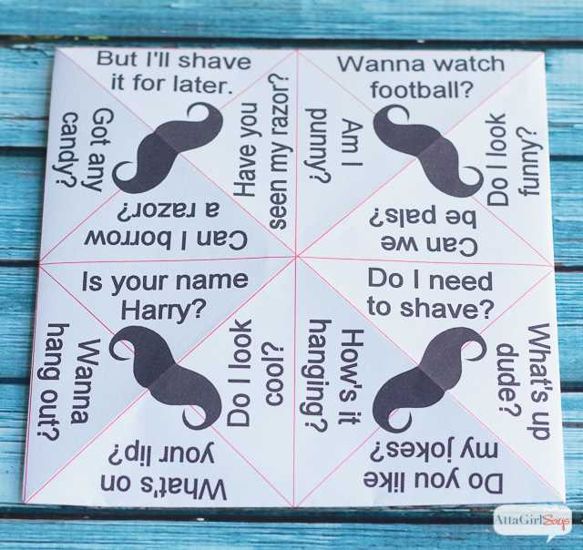cootie catcher printable