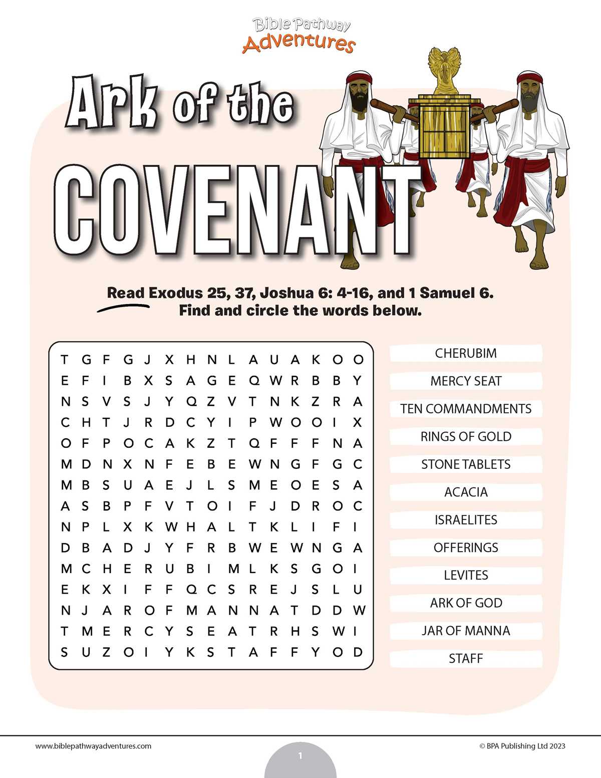 covenant path printable