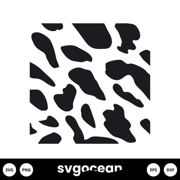 cow print printable