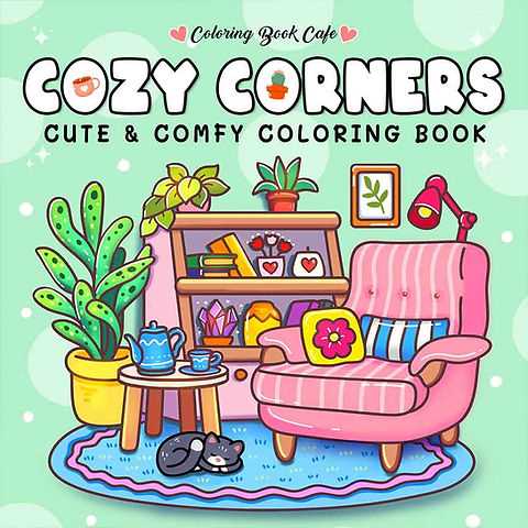 cozy corner coloring page printable