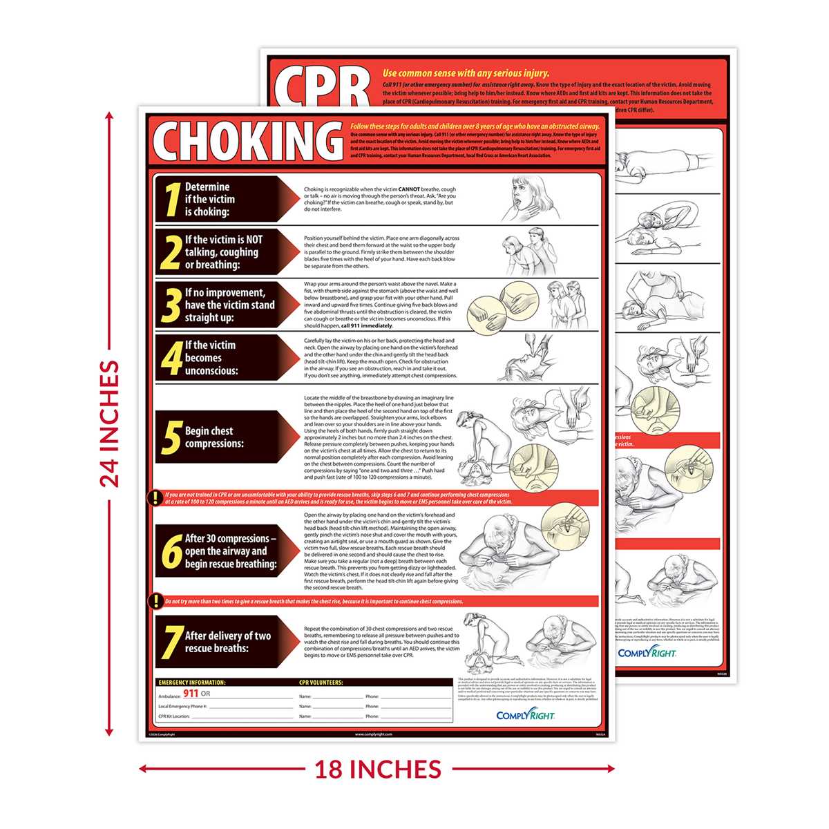 cpr poster free printable