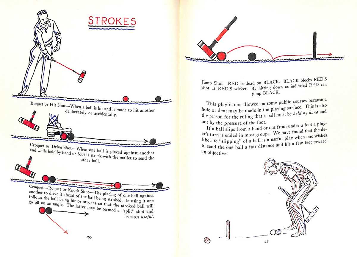 croquet rules printable