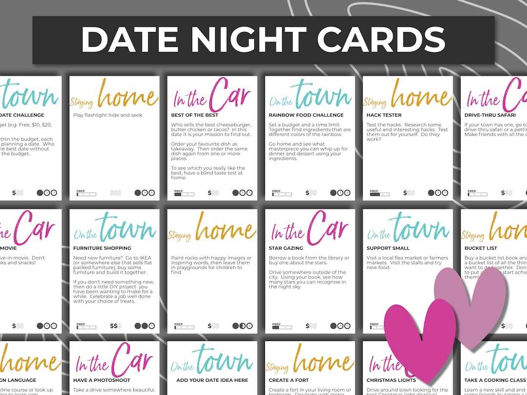 date night jar ideas printable date night jar ideas printable
