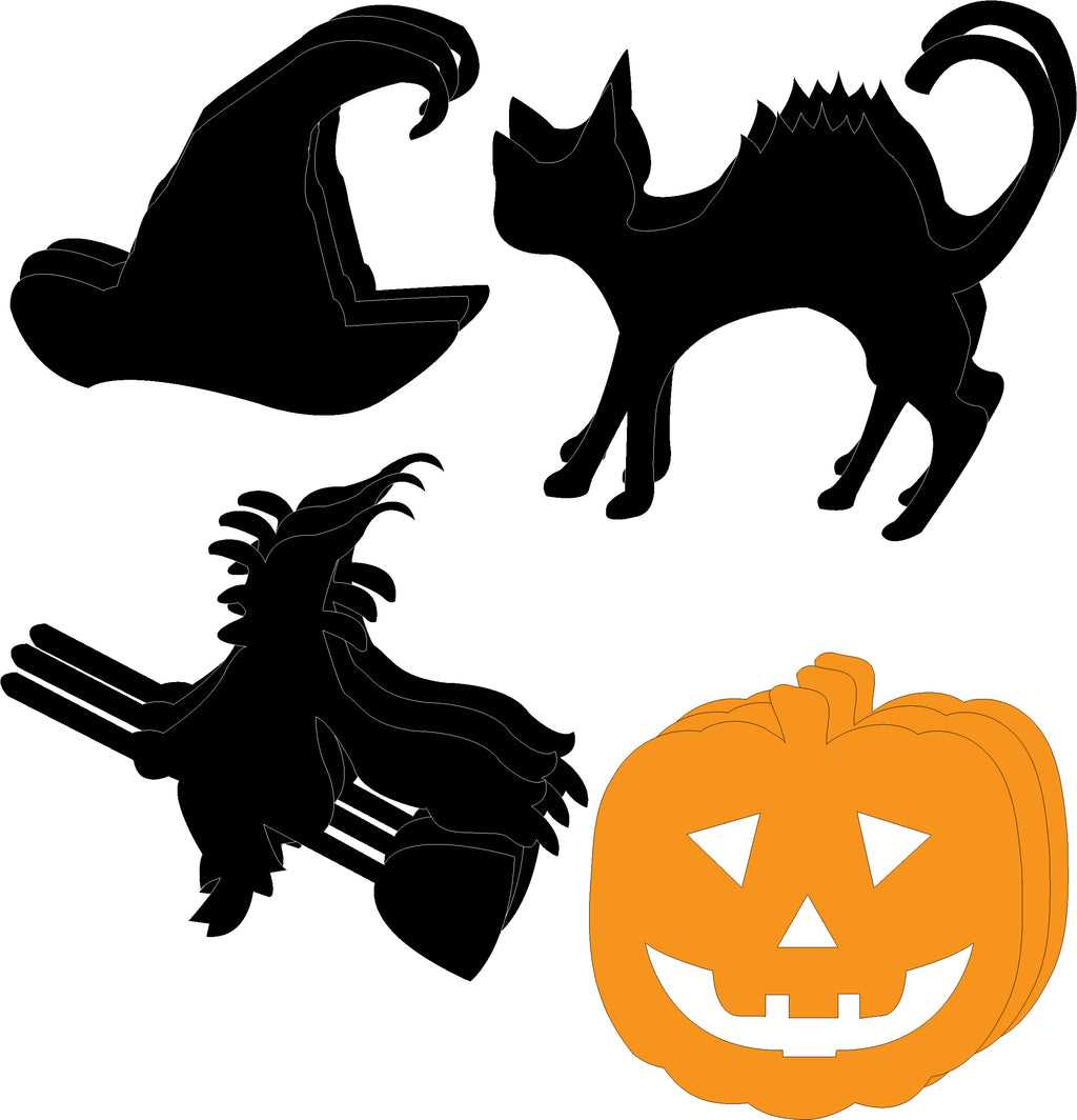 decorations cutout halloween printables decorations cutout halloween printables