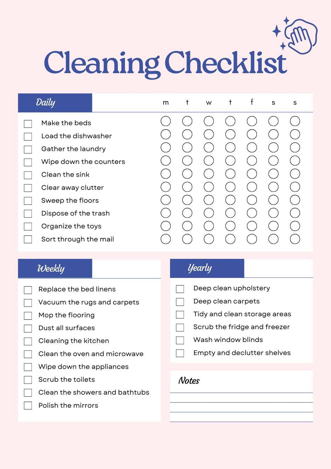 deep cleaning checklist printable deep cleaning checklist printable