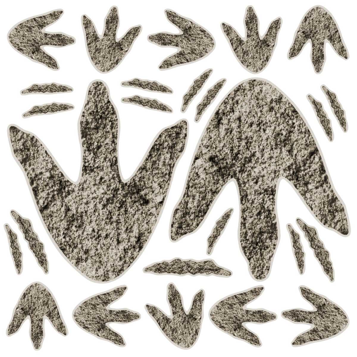 dinosaur footprints printable dinosaur footprints printable