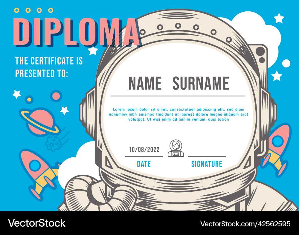 diploma for kindergarten printable