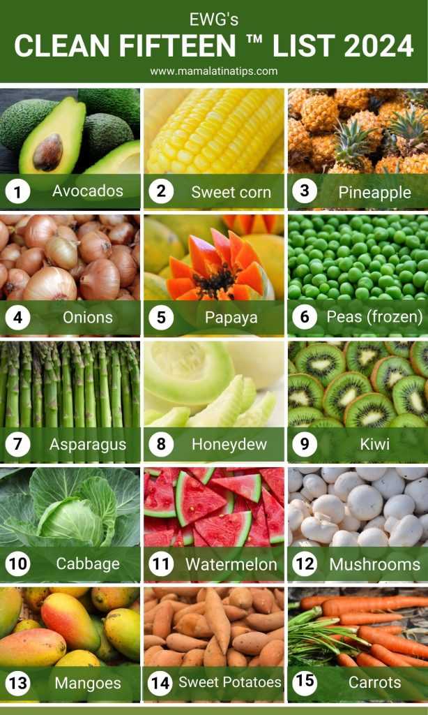 dirty dozen and clean 15 printable