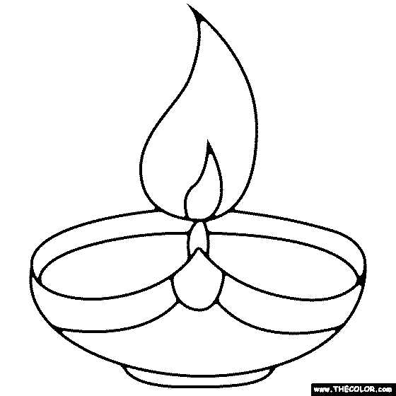 diwali coloring pages printable