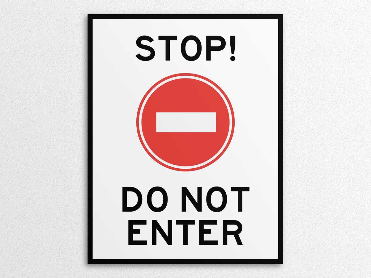 do not enter printable signs do not enter printable signs