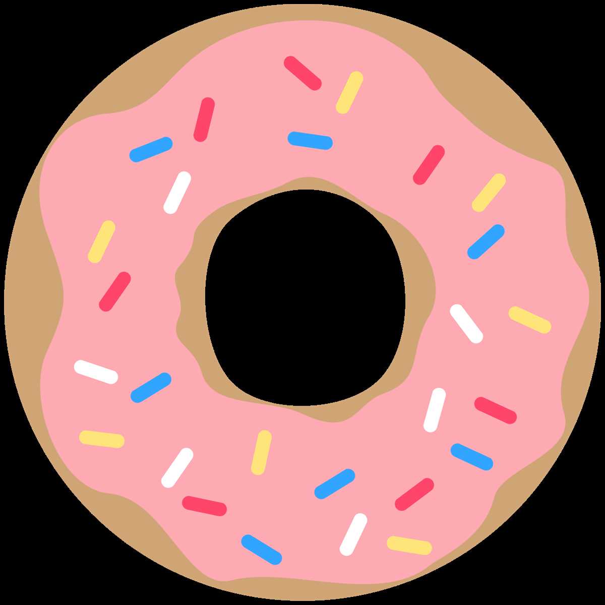 donut template printable