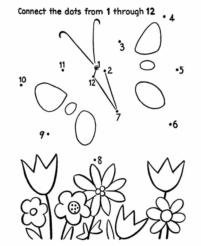 dot coloring pages printable