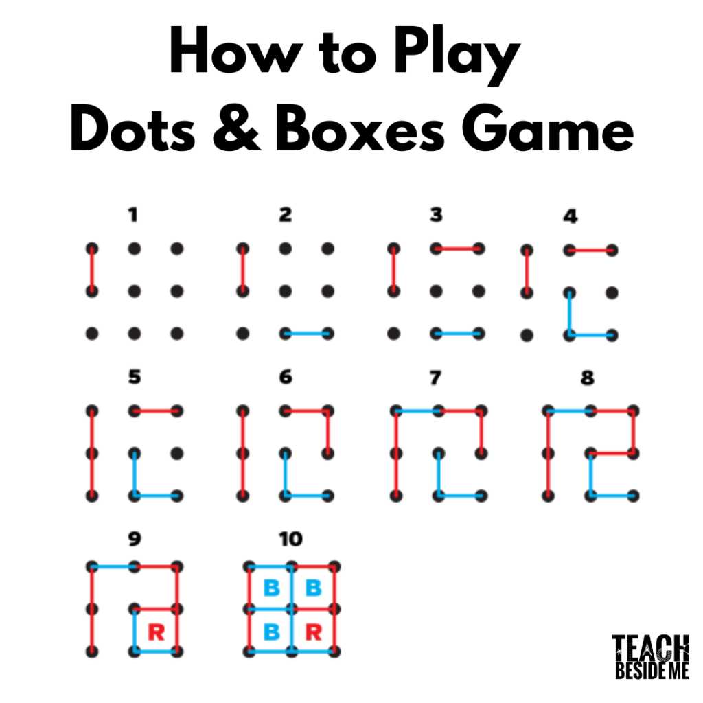 dots and squares game printable dots and squares game printable