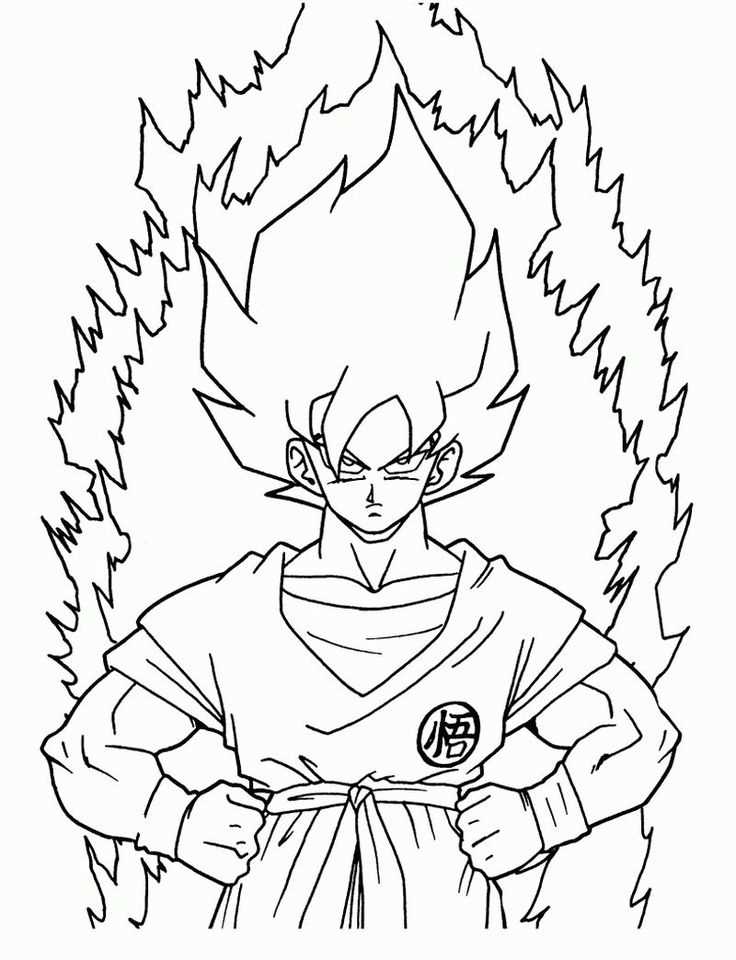 dragon ball z coloring pages printable dragon ball z coloring pages printable