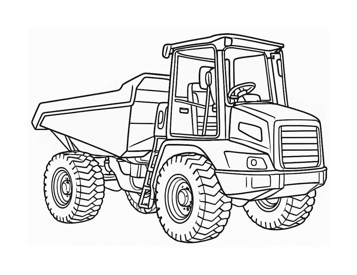 dump truck printable coloring pages dump truck printable coloring pages