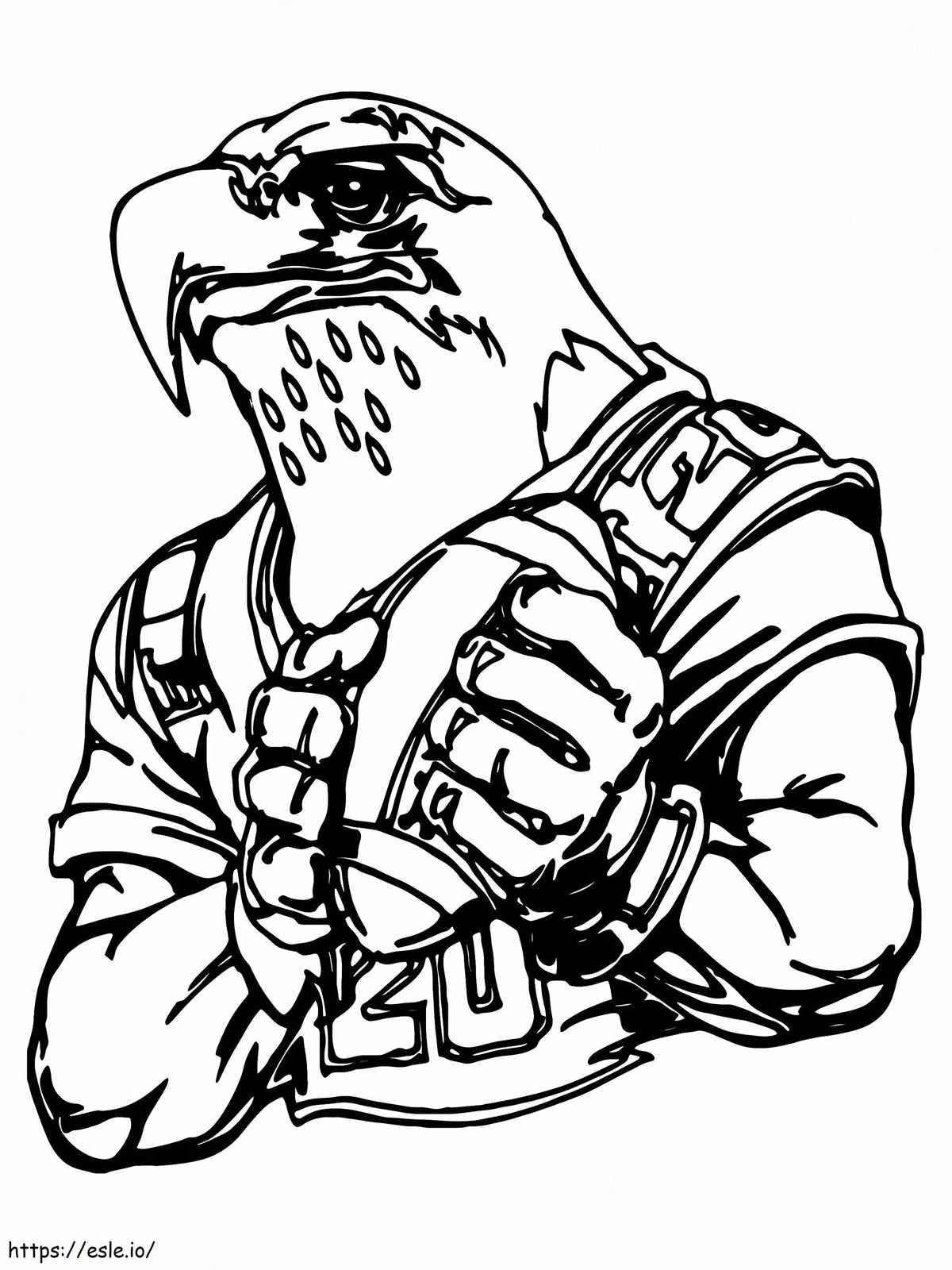eagles coloring pages printable