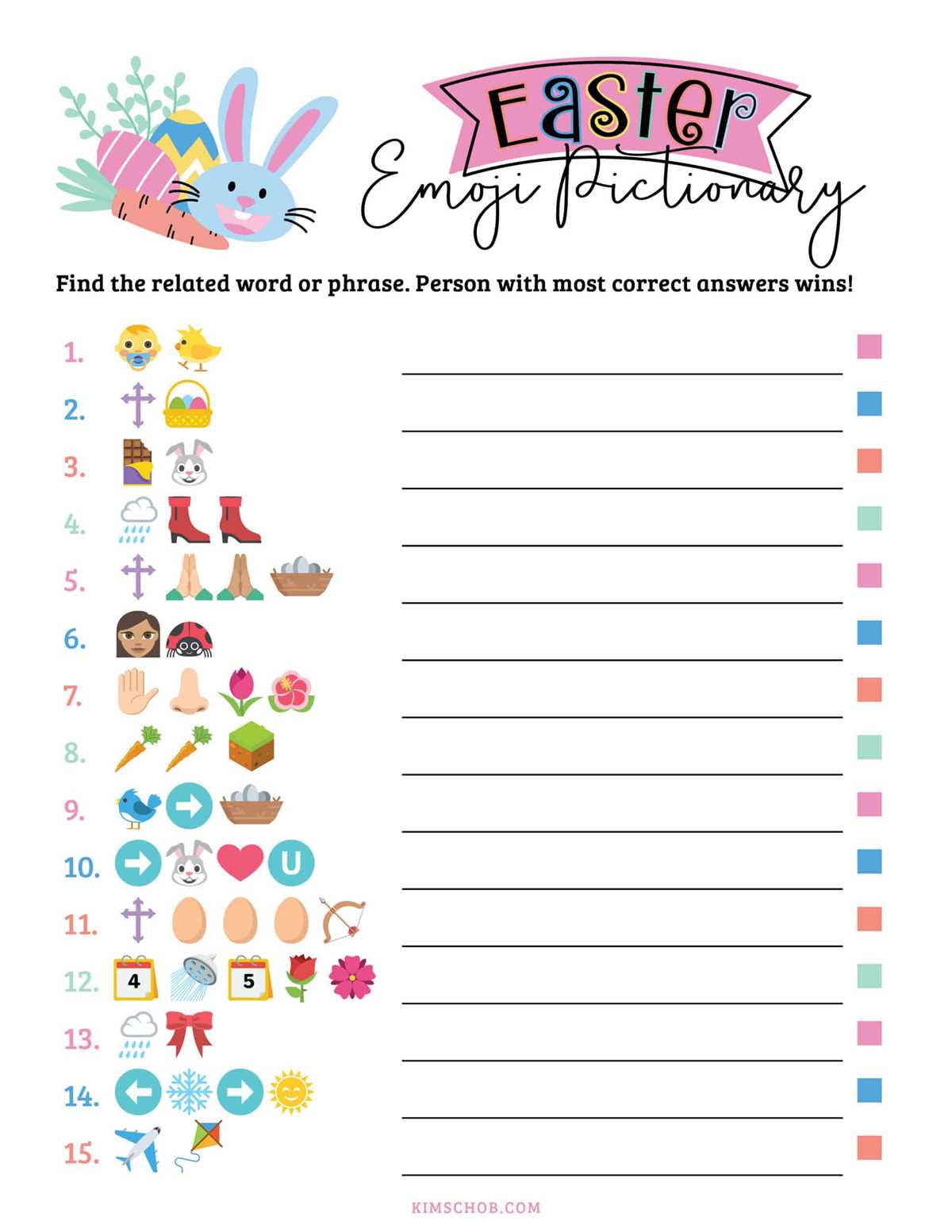 easter left right game free printable easter left right game free printable
