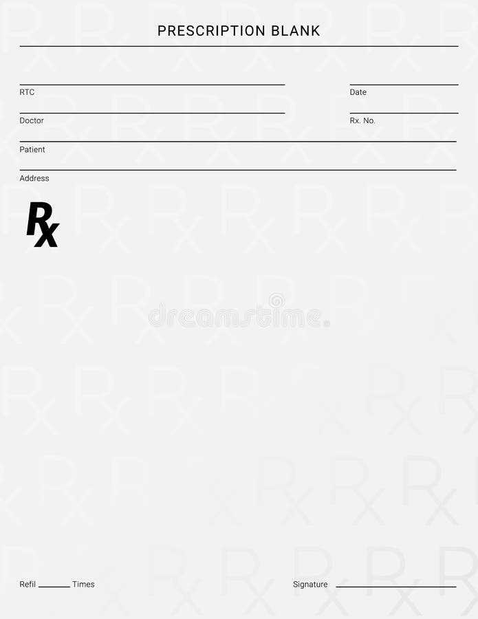 editable printable prescription pad template editable printable prescription pad template
