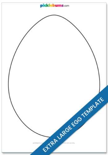 egg outline printable egg outline printable