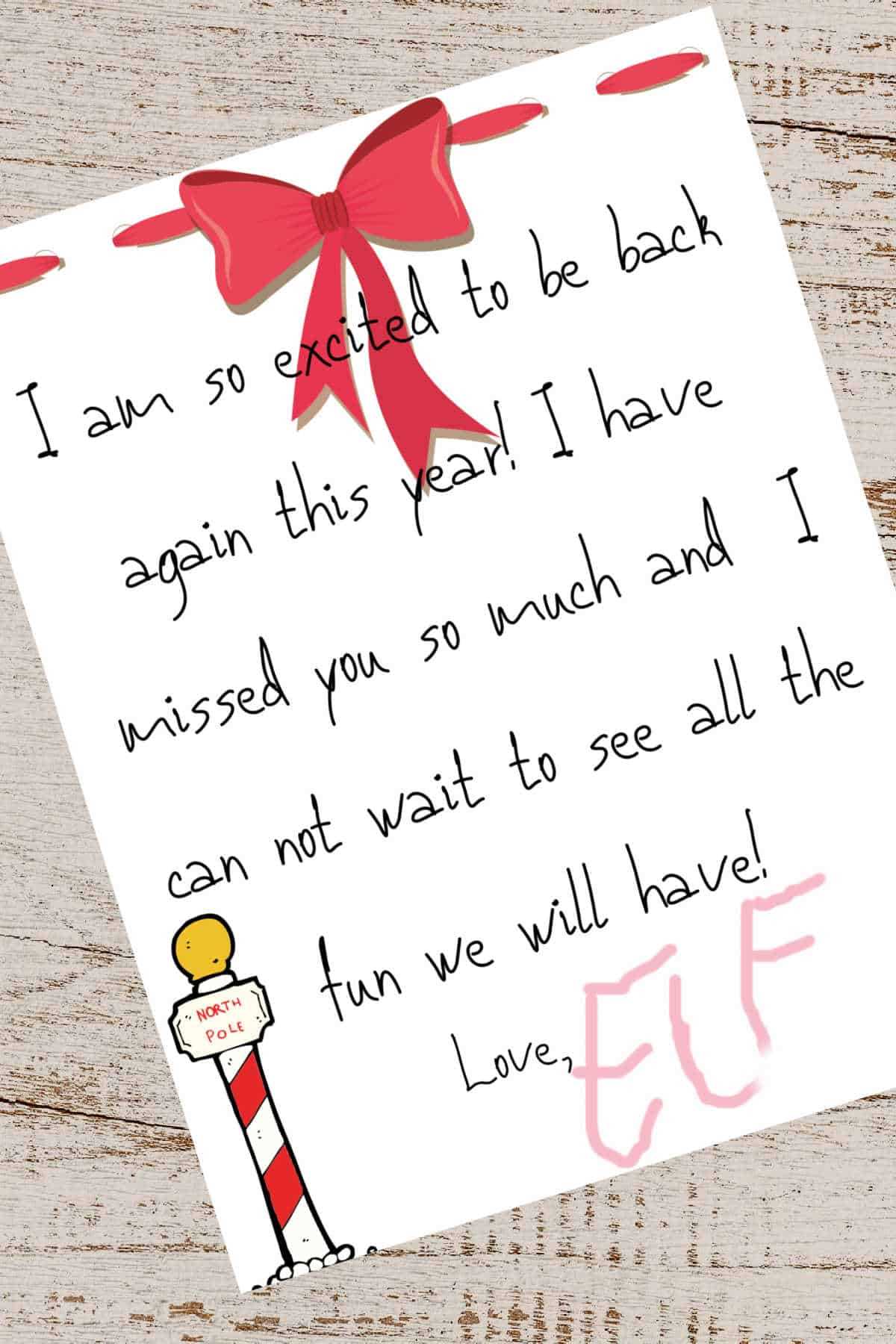 elf on the shelf printables letters elf on the shelf printables letters