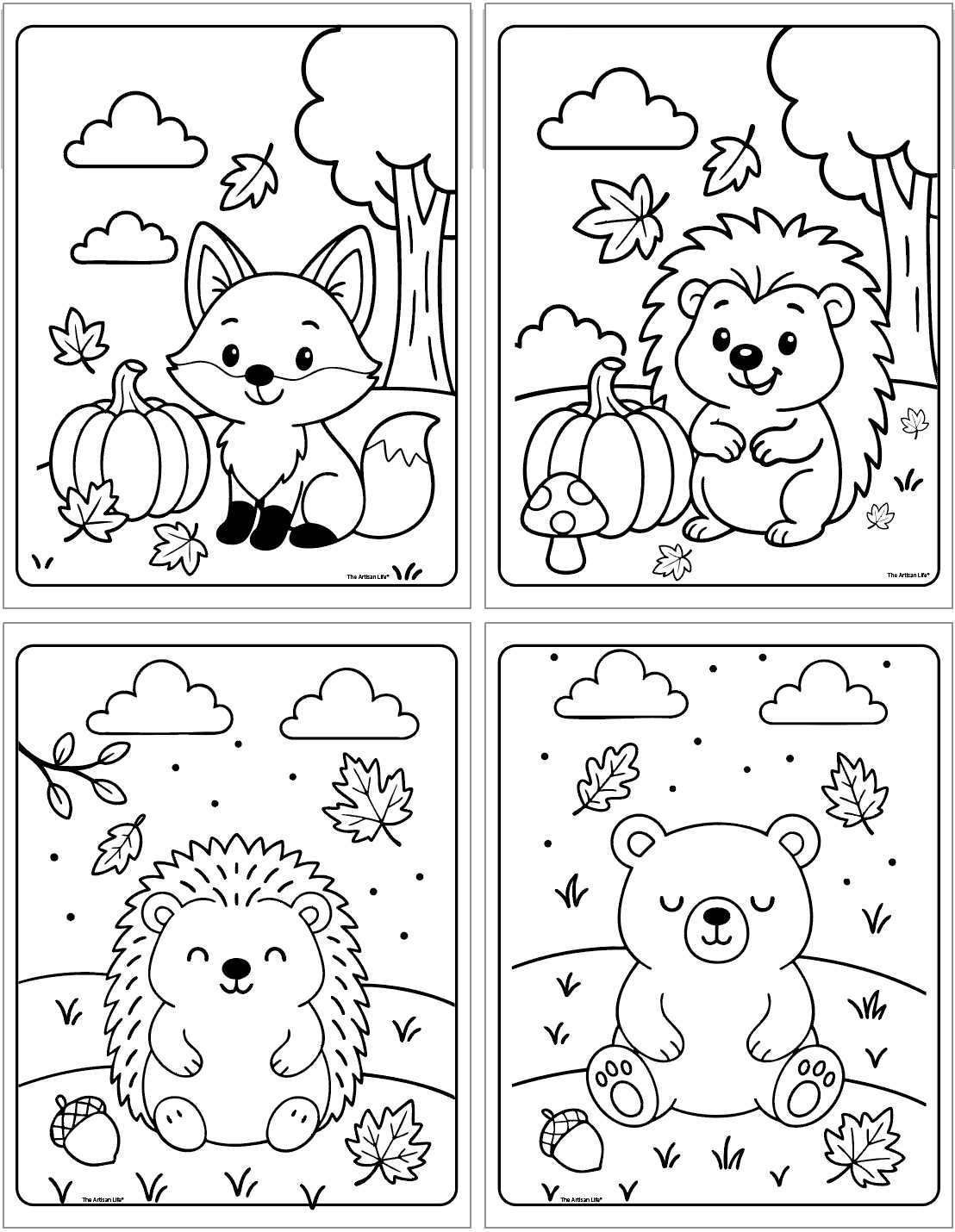 fall coloring pages printable free fall coloring pages printable free