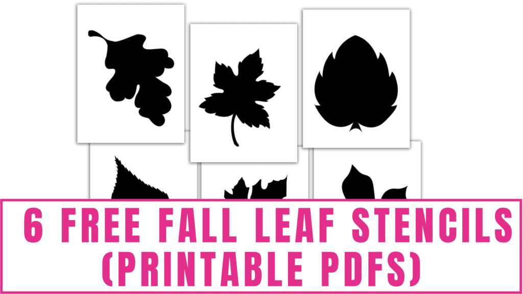 fall stencils printable fall stencils printable