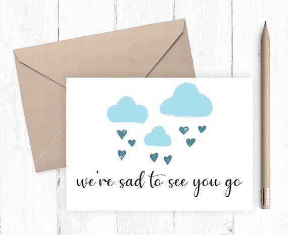 farewell card printable farewell card printable