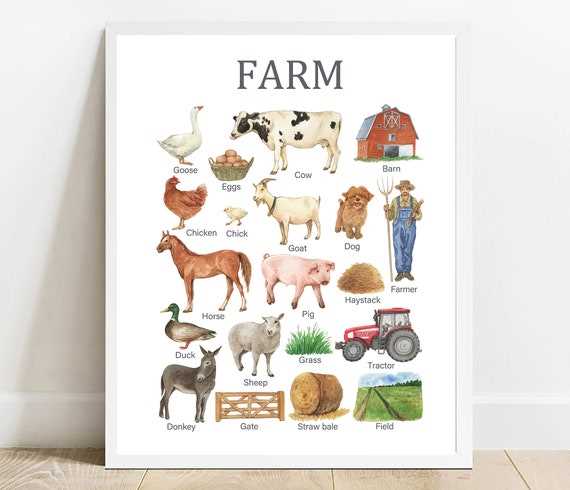 farm animal printable farm animal printable