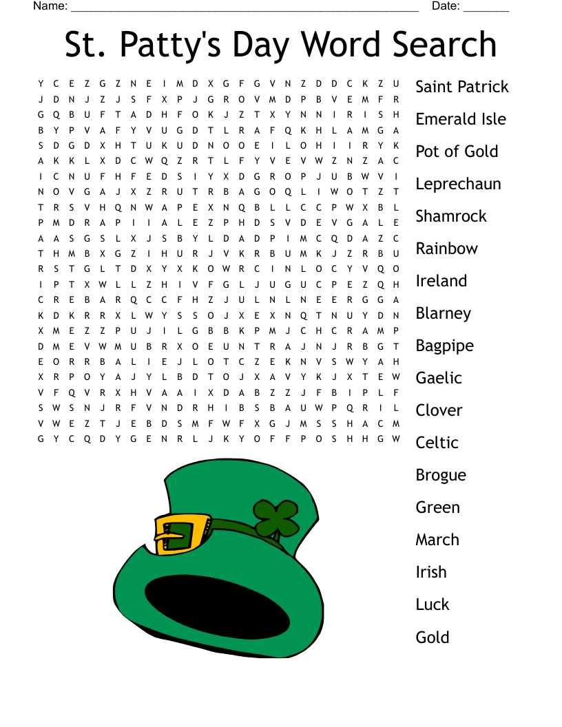 field day word search printable