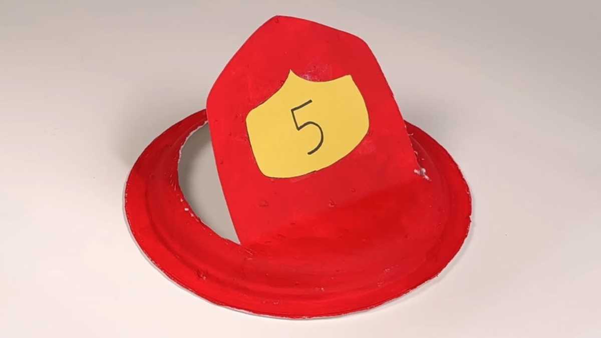 firefighter hat printable free firefighter hat printable free