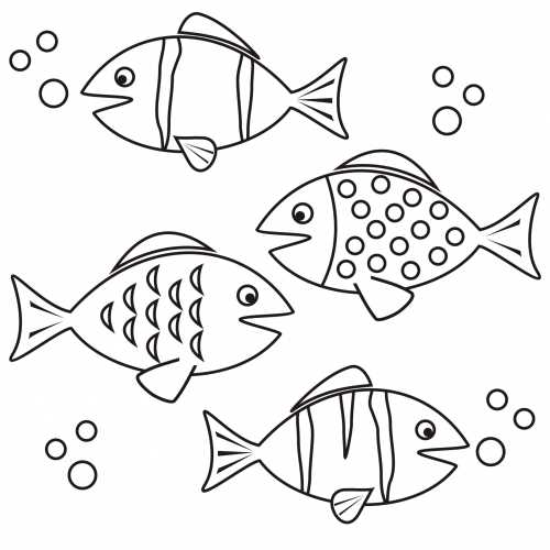 fish coloring page printable fish coloring page printable