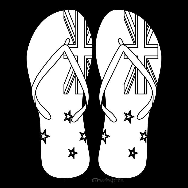 flip flop coloring pages free printable flip flop coloring pages free printable