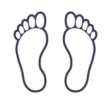 foot template printable foot template printable