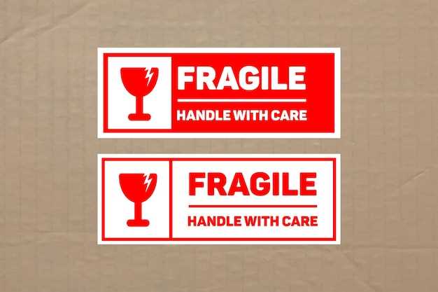 fragile labels printable