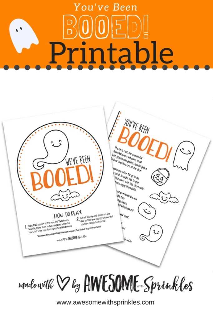 free boo basket printable
