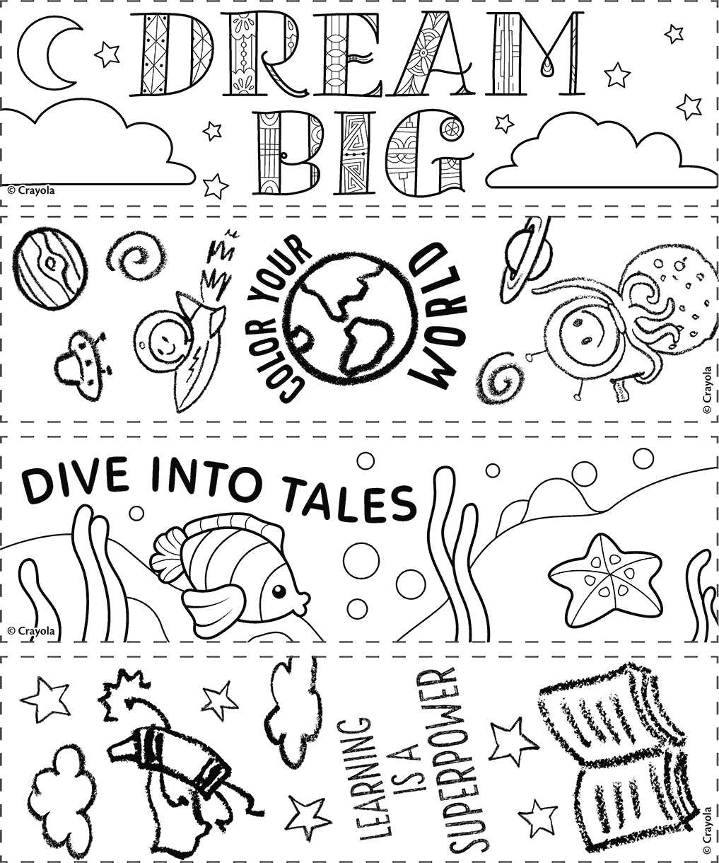 free bookmark printables free bookmark printables