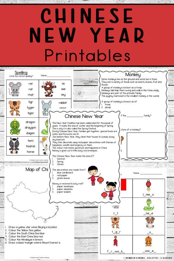 free chinese new year printables free chinese new year printables