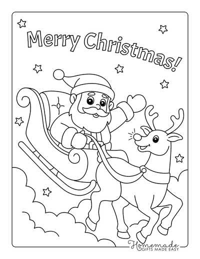 free coloring christmas printables