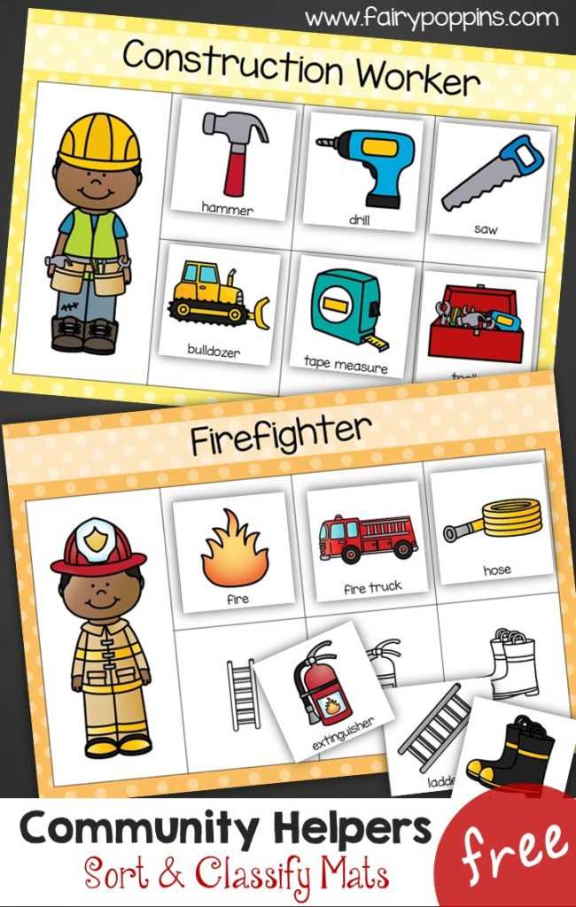 free community helpers printables free community helpers printables