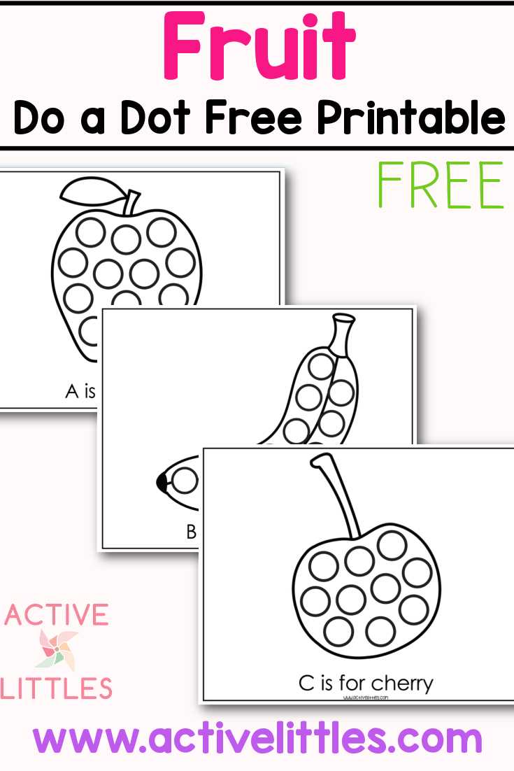free do a dot printables free do a dot printables