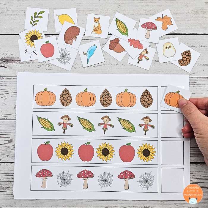 free fall printables for toddlers