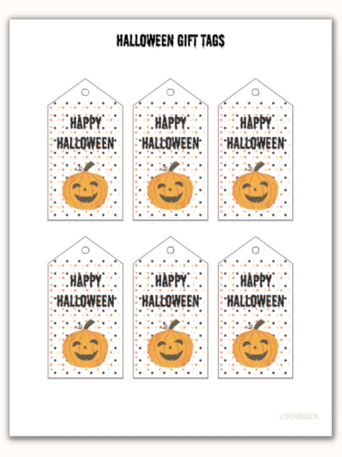 free halloween gift tags printable free halloween gift tags printable