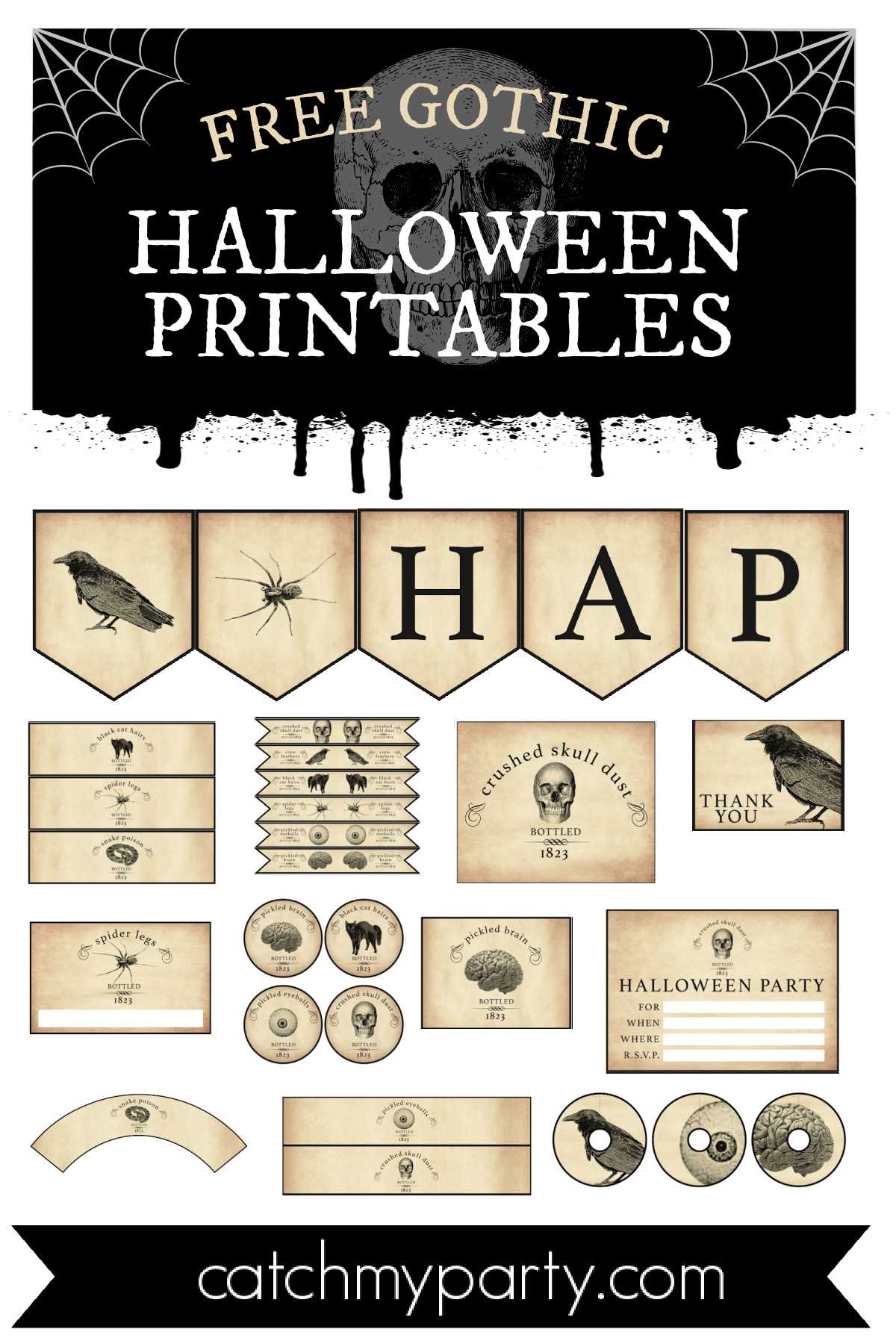free halloween printables for adults