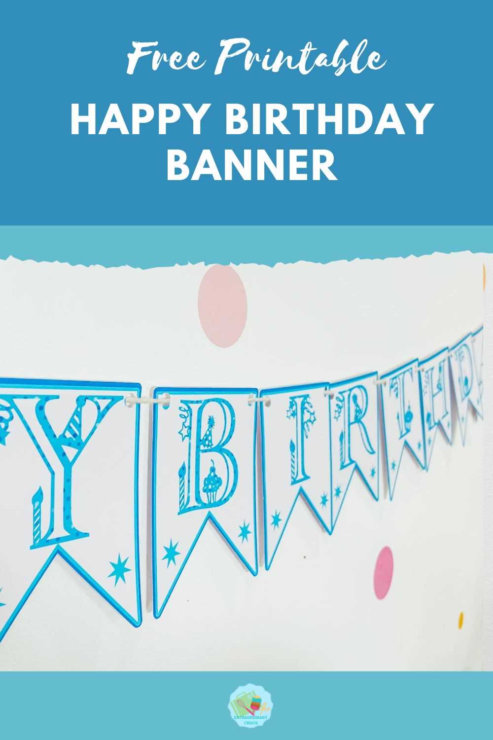 free happy birthday banner printable