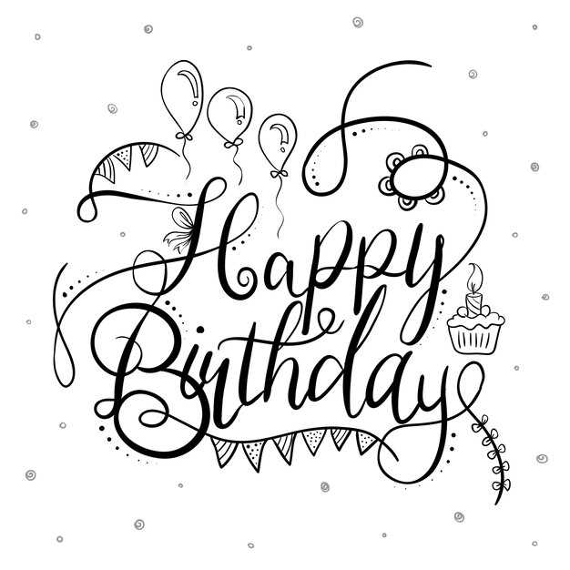 free happy birthday sign printable