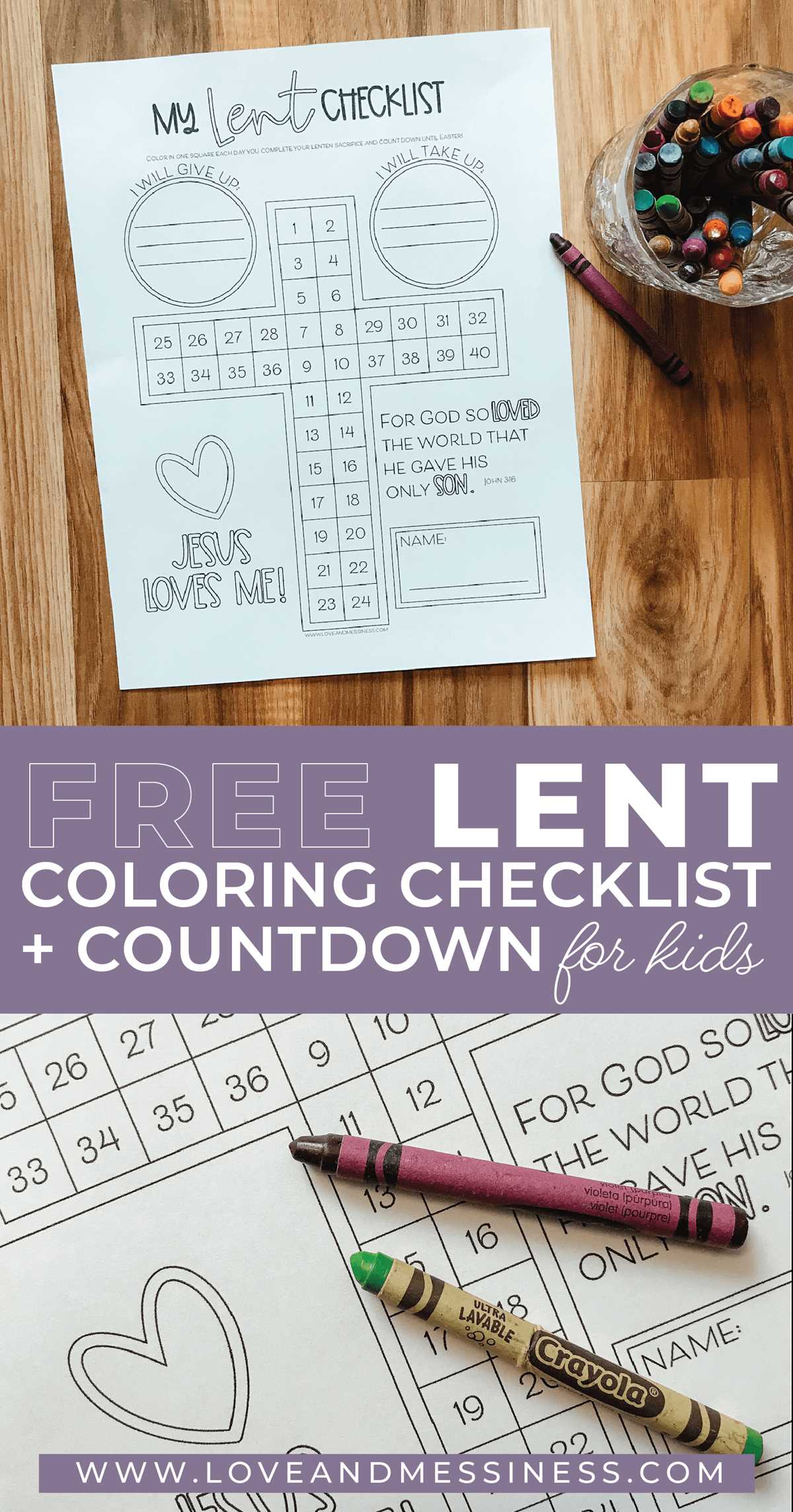 free lent printables free lent printables