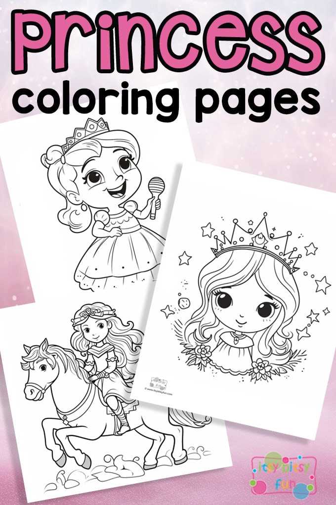 free princess coloring pages printable