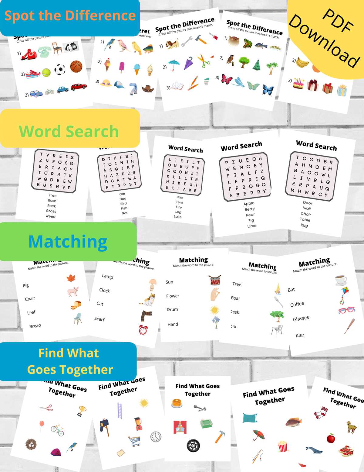free printable activities for the elderly
